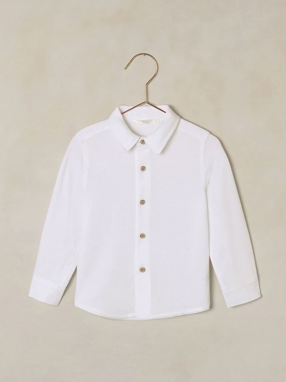 Noralee Linen Blend Harrison White Button Down Size 6